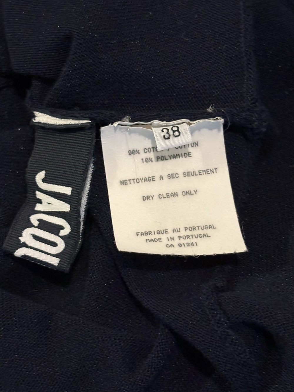 JACQUEMUS Baya Cutout Cotton-blend Maxi Dress in Navy, size M (6) - Picture 12 of 16